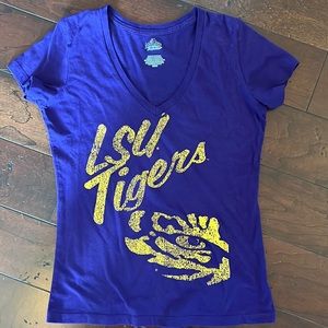 Majestic fan fashion ladies v-neck